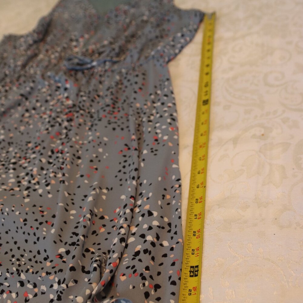 Maurices XL Sleeveless Elastic Waist Colorful Flowy Lined Dress Abstract design - Picture 10 of 16